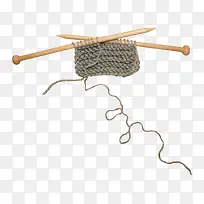 木棒针编织毛线