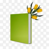 绿色封面笔记本