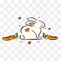 小兔子爱胡萝卜