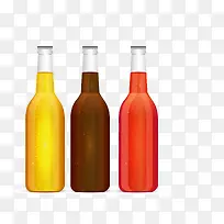 彩色鸡尾酒矢量图