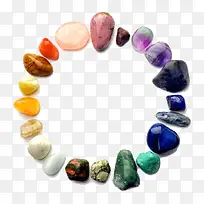 彩色的石头