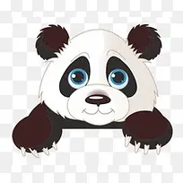 中国风水墨画国宝熊猫