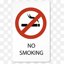 禁止吸烟标识与标识