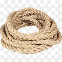 一卷褐色麻绳