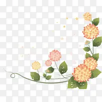 清新花纹