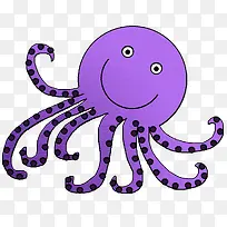 紫色章鱼