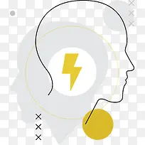 科学人物免抠图标