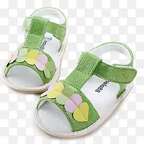 绿色婴儿鞋