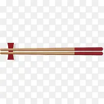 矢量图中国的筷子