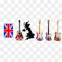 英国特色吉他