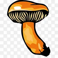 一个蘑菇
