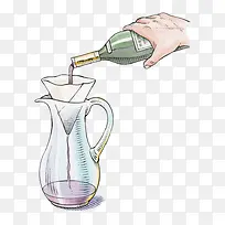 卡通醒酒器