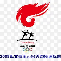 北京奥运火炬传递logo