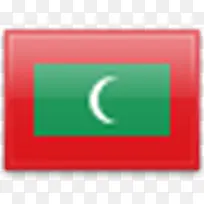马尔代夫国旗国旗帜