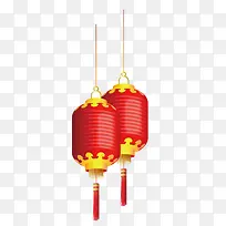 春节灯笼装饰中国风