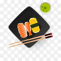 卡通寿司食物设计
