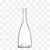 实体透明玻璃瓶