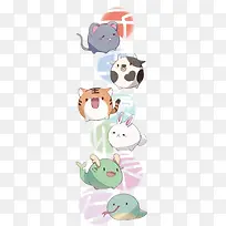 矢量十二生肖