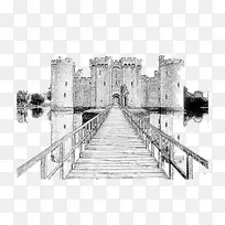 黑白长桥城堡