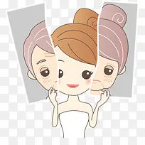 卡通整形女性