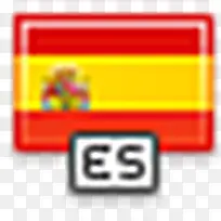 西班牙国旗图标