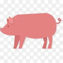 卡通动物小猪设计