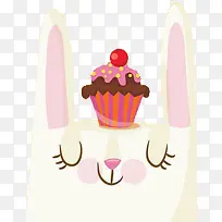 蛋糕小兔