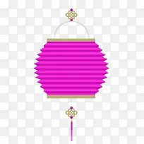 红色折叠灯笼