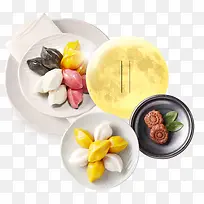 彩色水饺