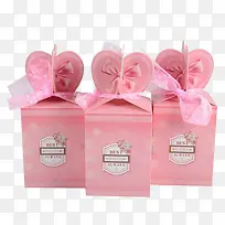 粉色平安果包装盒