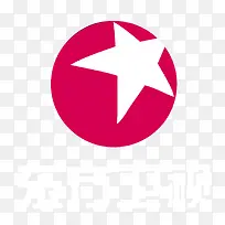 红色东方卫视logo标志