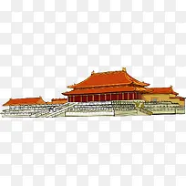 矢量手绘天坛