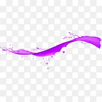 紫色水纹