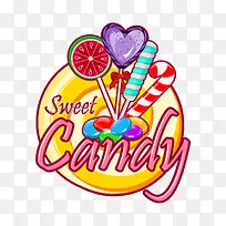 糖果图标设计素材candy