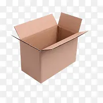 空的瓦楞纸盒包装盒