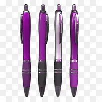 紫色系列4支圆珠笔