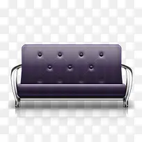 紫色沙发系列图标