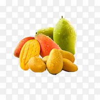 芒果大小不同品种
