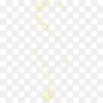 黄色闪耀光芒