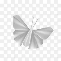 白色折纸蝴蝶