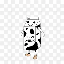 爱喝牛奶