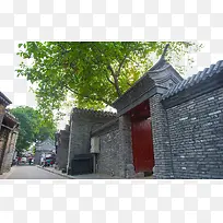 老北京古建筑胡同
