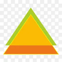 黄色三角形