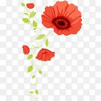纸质大红花