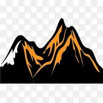 火山山崖