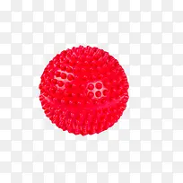 红色绝缘体带刺的球体橡胶制品实