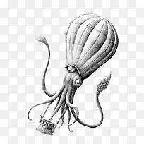 章鱼热气球