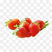 六个红红的草莓