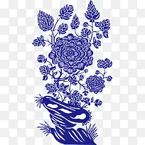 青花瓷花纹