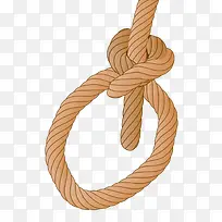 手绘麻绳绳结